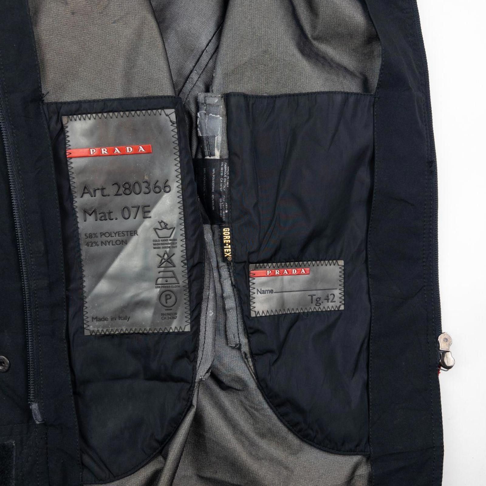 Prada Vintage Prada Sport Goretex Zip Up Jacket Womens Size M Size US M / EU 48-50 / 2 - 5 Thumbnail