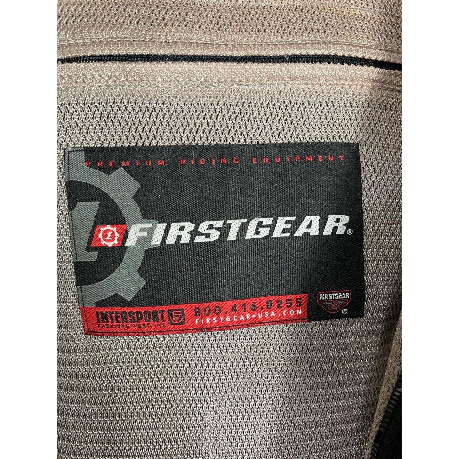 FirstGear FirstGear Men's 2XL Black Mesh Motorcycle Jacket Size US XXL / EU 58 / 5 - 4 Thumbnail