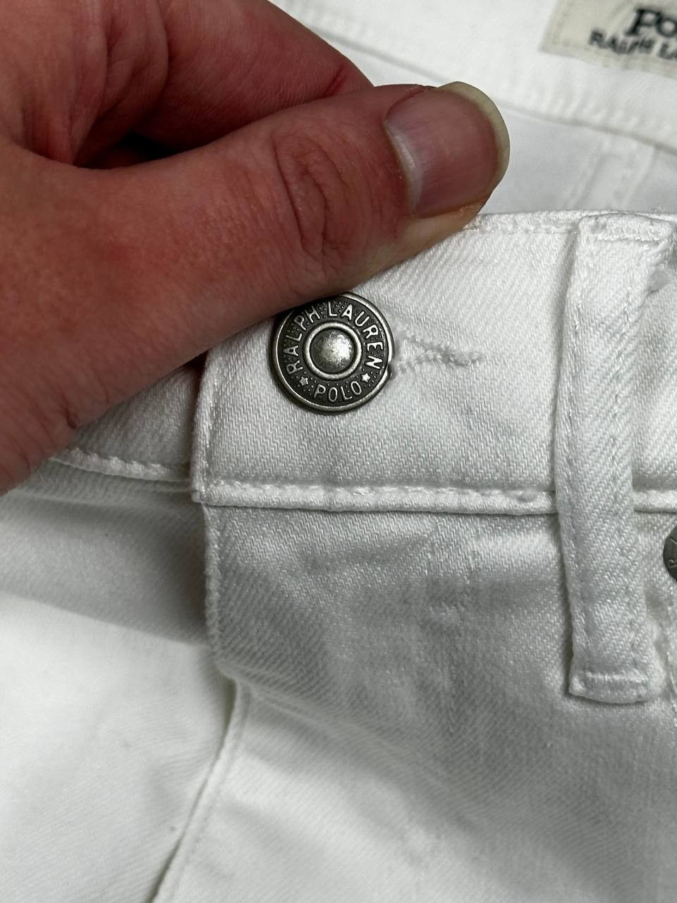 Polo Ralph Lauren Vintage Ralph Lauren White Rare Embroedered Jeans Size 27" / US 4 / IT 40 - 12 Thumbnail