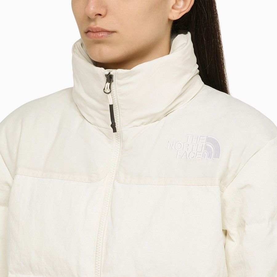 The North Face o1d2blof1024 Down Jacket With Logo in White Size XS / US 0-2 / IT 36-38 - 4 Thumbnail
