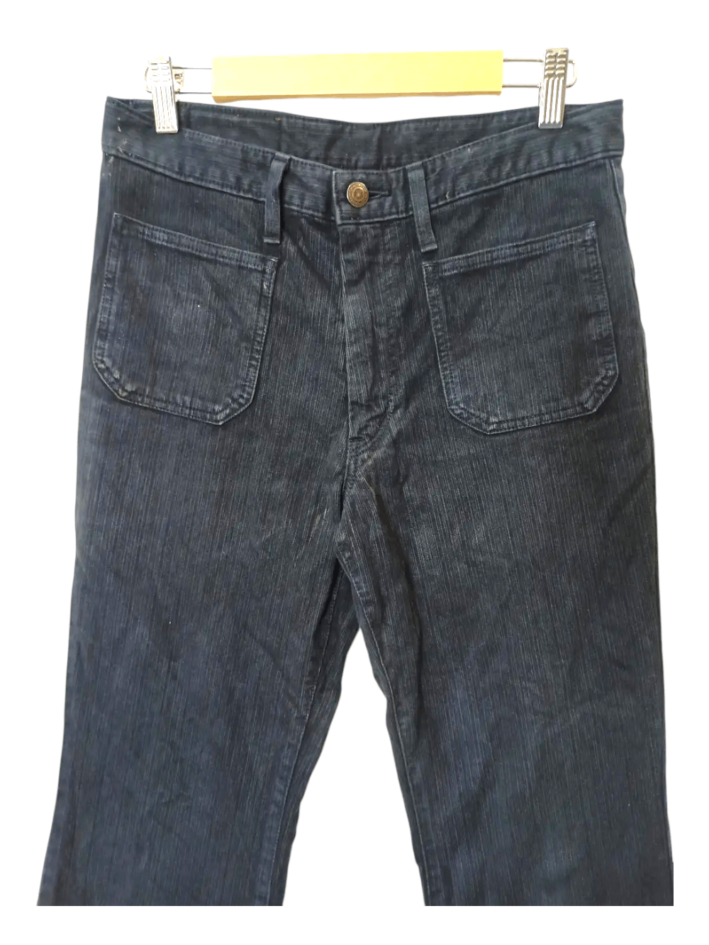 Blue Blue Japan Vintage BLUE WAY Classic Bushpants Corduroy Flare Jeans Size US 30 / EU 46 - 8 Thumbnail