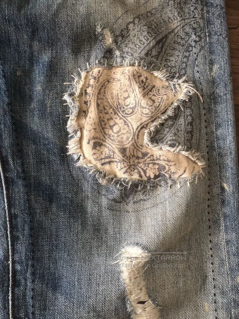 RRL Ralph Lauren RRL Ralph Lauren Early out of print old DS cashew flower p Size US 30 / EU 46 - 2 Thumbnail