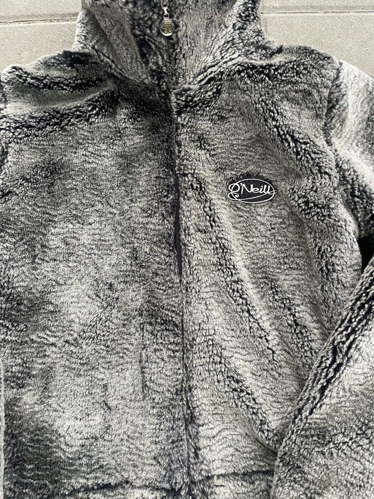 O'Neill × O'Neills × Vintage Oneill womens faux fur bomber jacket vintage gorpcore Size S / US 4 / IT 40 - 2 Thumbnail