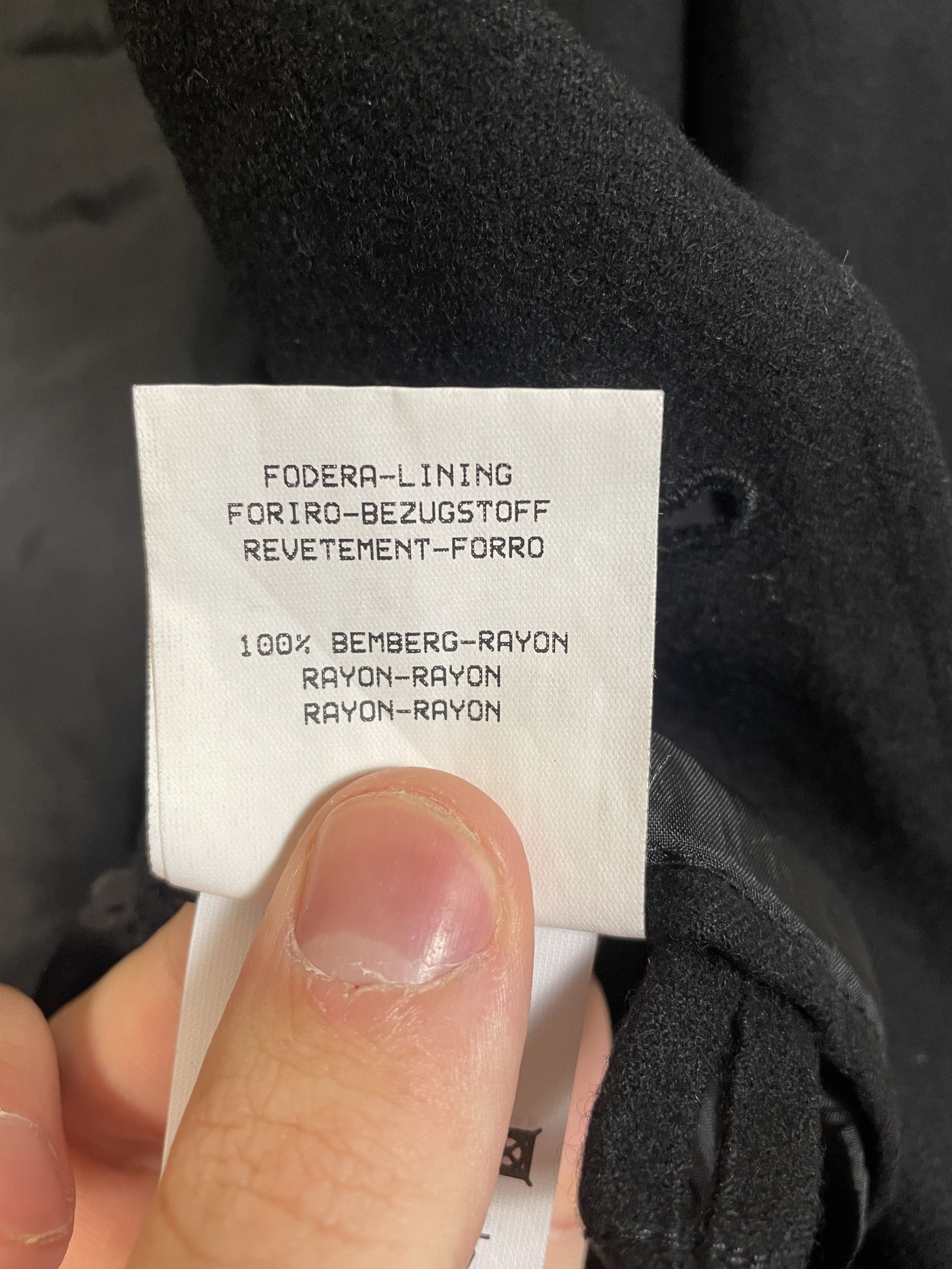Ermenegildo Zegna Ermenegildo Zegna Black Cashmere Coat Size US L / EU 52-54 / 3 - 5 Thumbnail