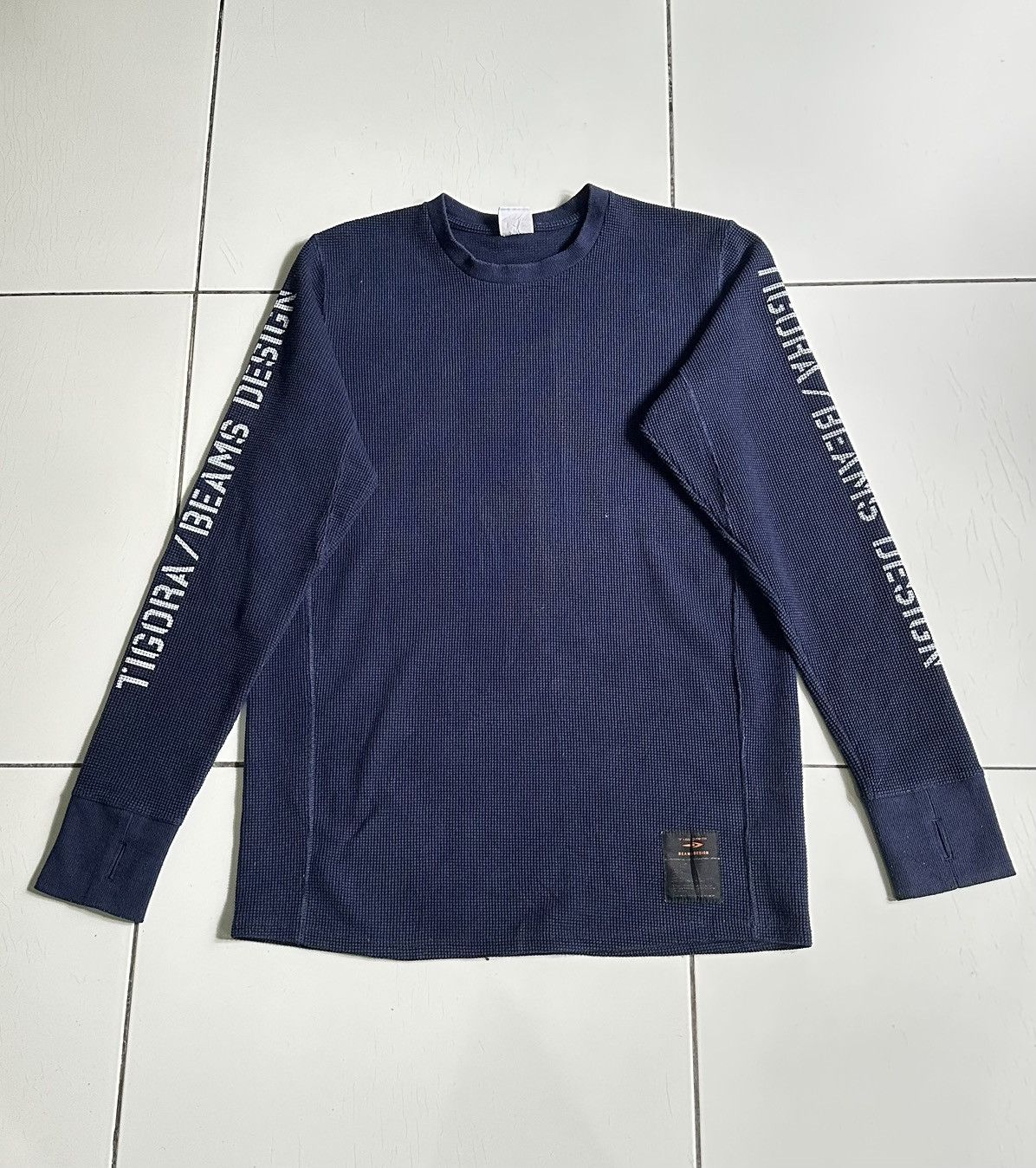 Beams Japan Beams design Tigaro indigo Long sleeve Size US L / EU 52-54 / 3 - 1 Thumbnail