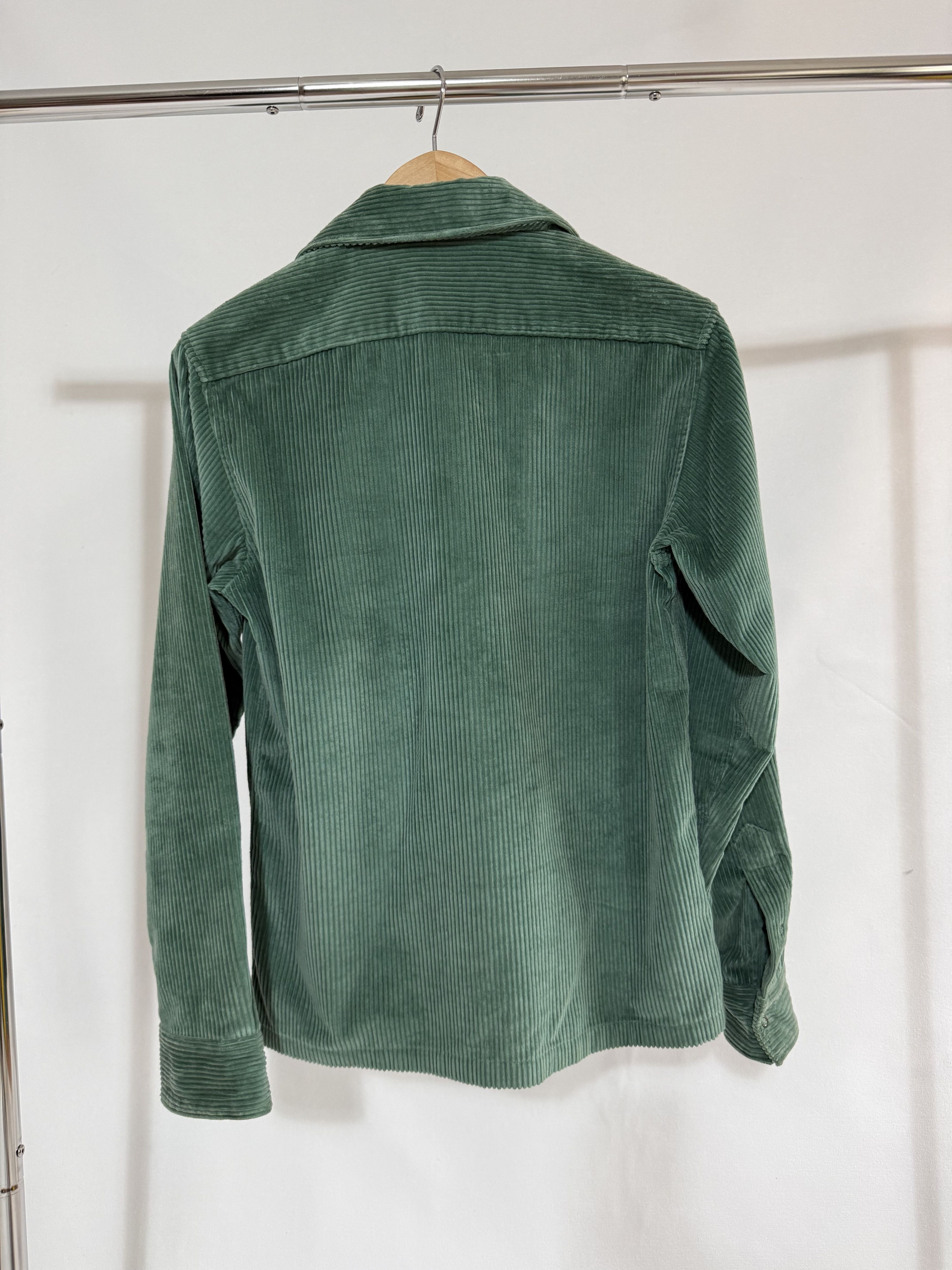 Acne Studios Acne Studios Green Corduroy Denver Shirt Size US S / EU 44-46 / 1 - 3 Thumbnail
