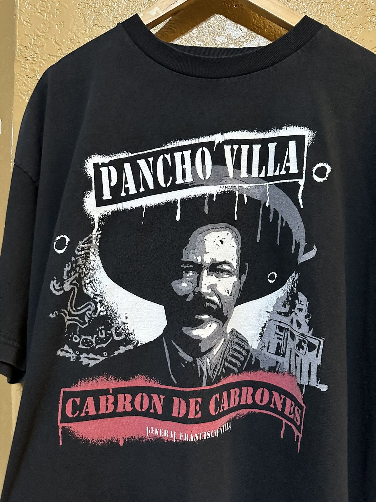 Other Vintage Pancho Villa Cabron De Cabrones T Shirt Size US XXL / EU 58 / 5 - 2 Thumbnail