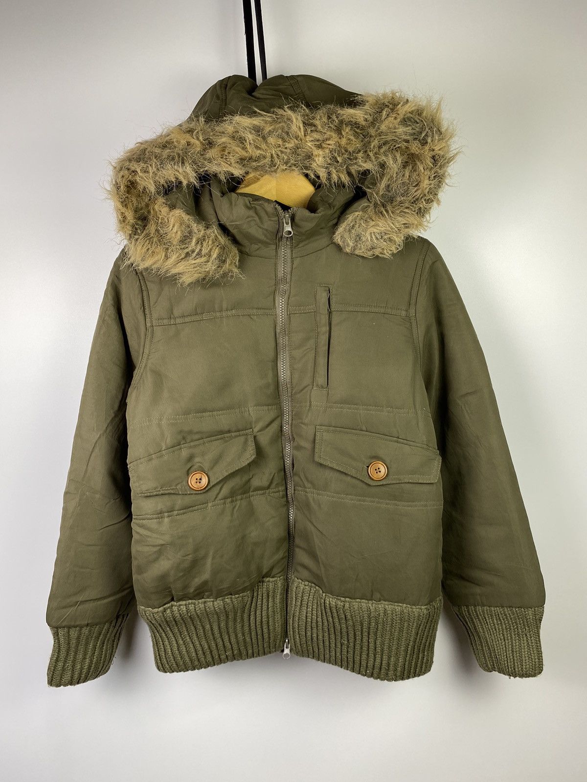Japanese Brand Japanese brand Fur bono bomber jacket rapua winter sesh Size US M / EU 48-50 / 2 - 3 Thumbnail