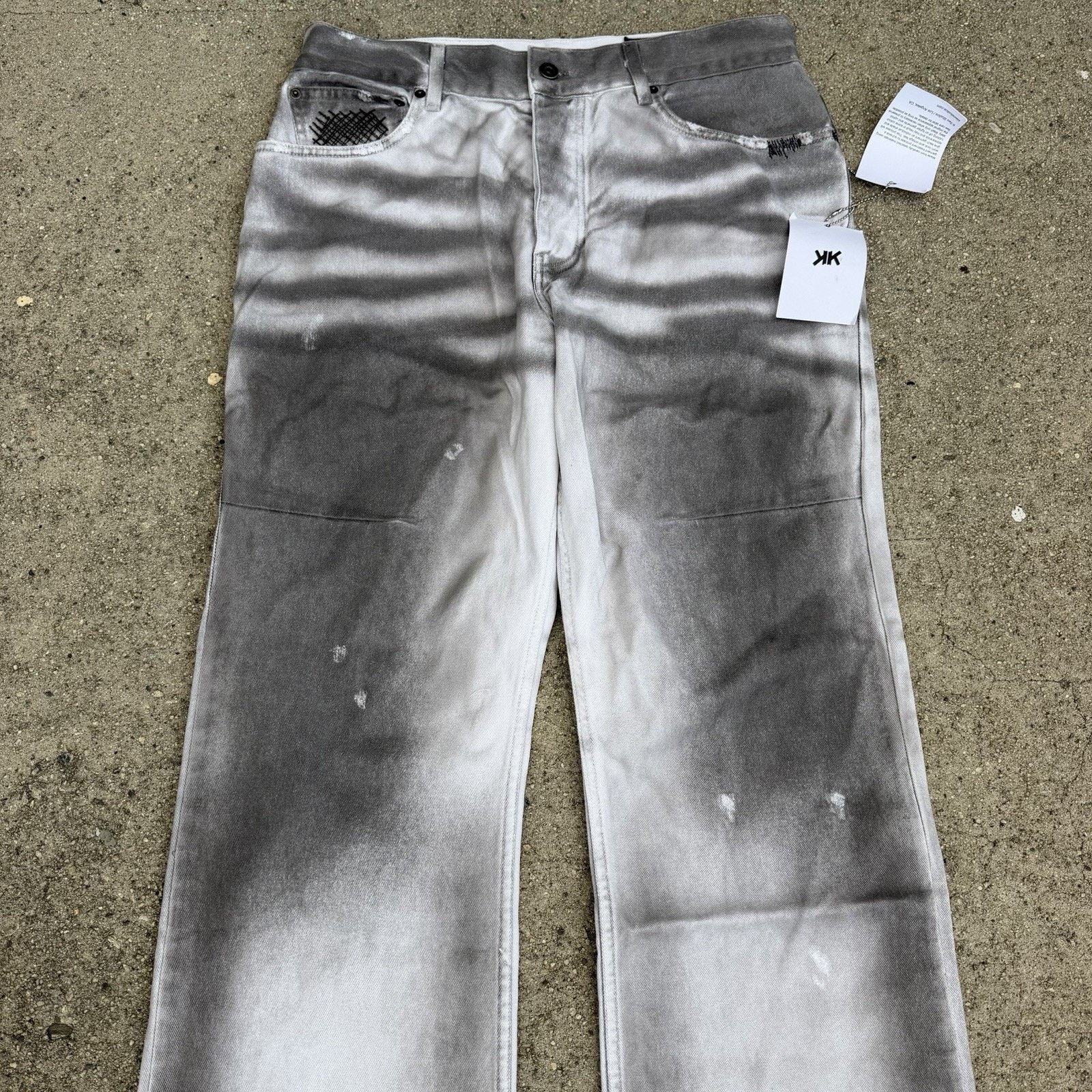 Acne Studios × K-Two Studios NWT K-Two Studios “Honed” Bootcut Denim Jeans Large 34x31 Size US 34 / EU 50 - 2 Thumbnail