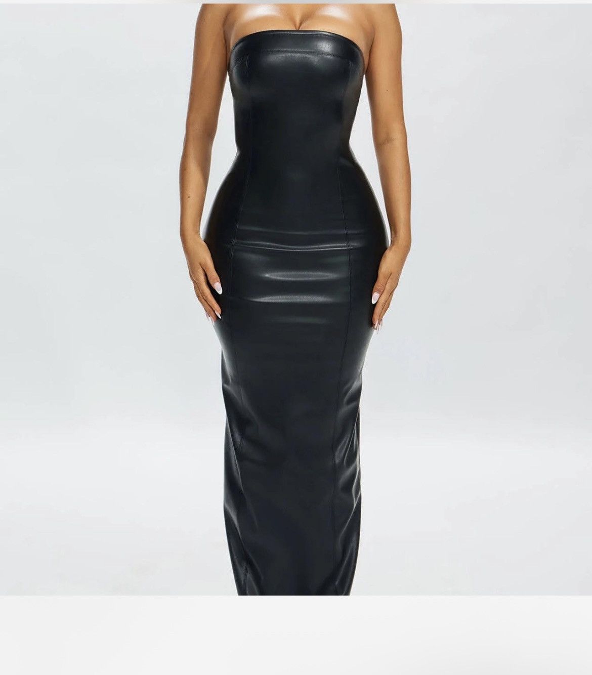 Fashion Nova Leather dress//
