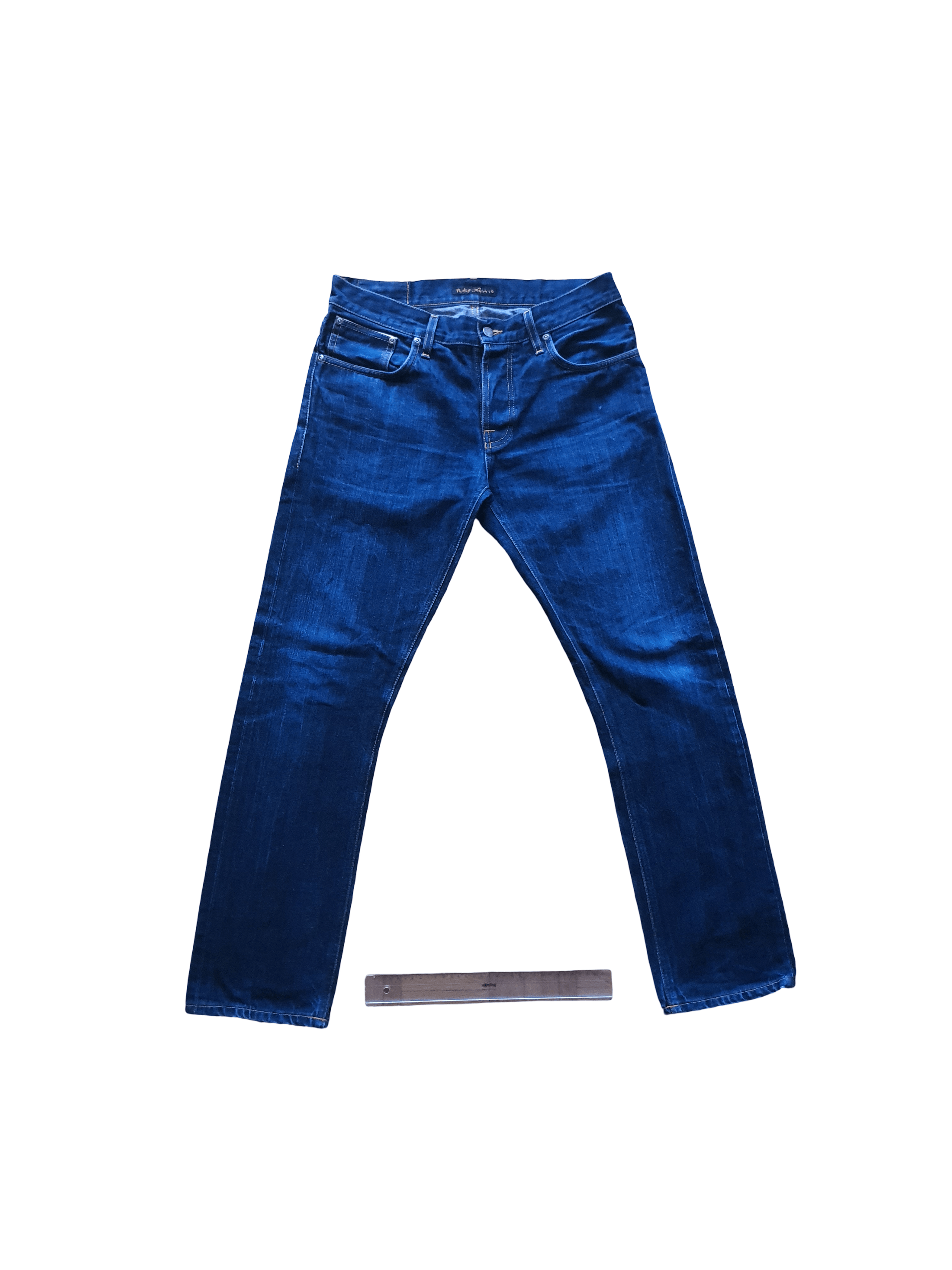 Nudie Jeans GRIM TIM DRY SELVAGE (NJ4087) - Selvedge Jeans - W33 Size US 33 - 1 Thumbnail