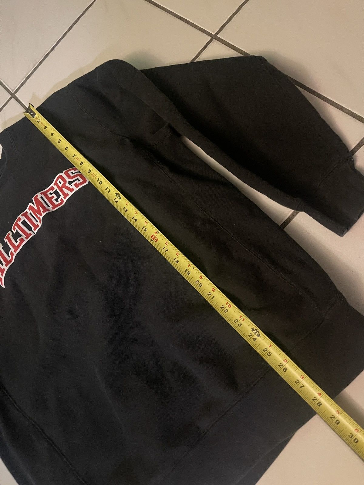 Alltimers Alltimers Crewneck Pullover Sweatshirt College Black Size XL Size US XL / EU 56 / 4 - 5 Thumbnail
