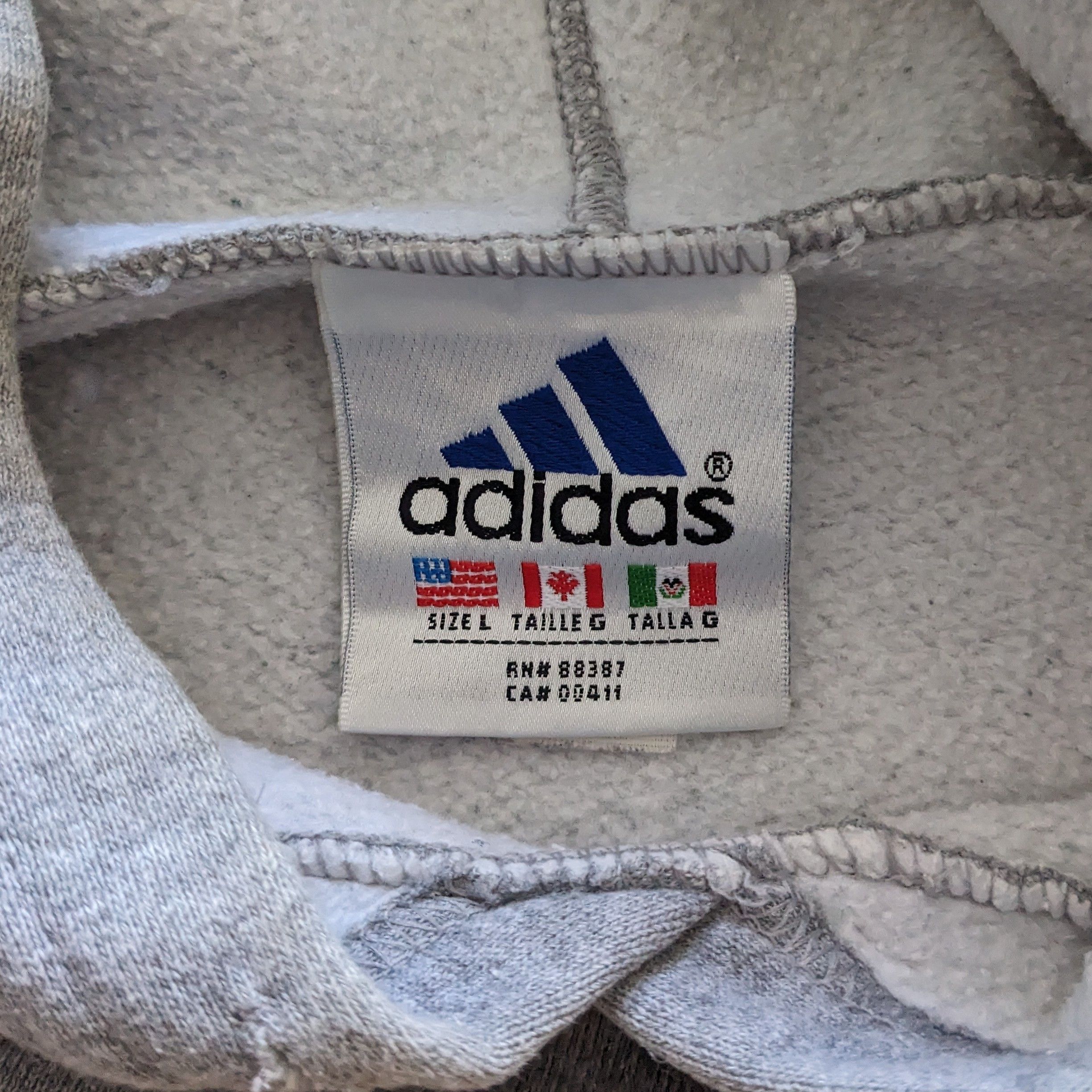 Adidas Vintage ADIDAS Sportswear Brand Hoodies Size US XL / EU 56 / 4 - 6 Thumbnail