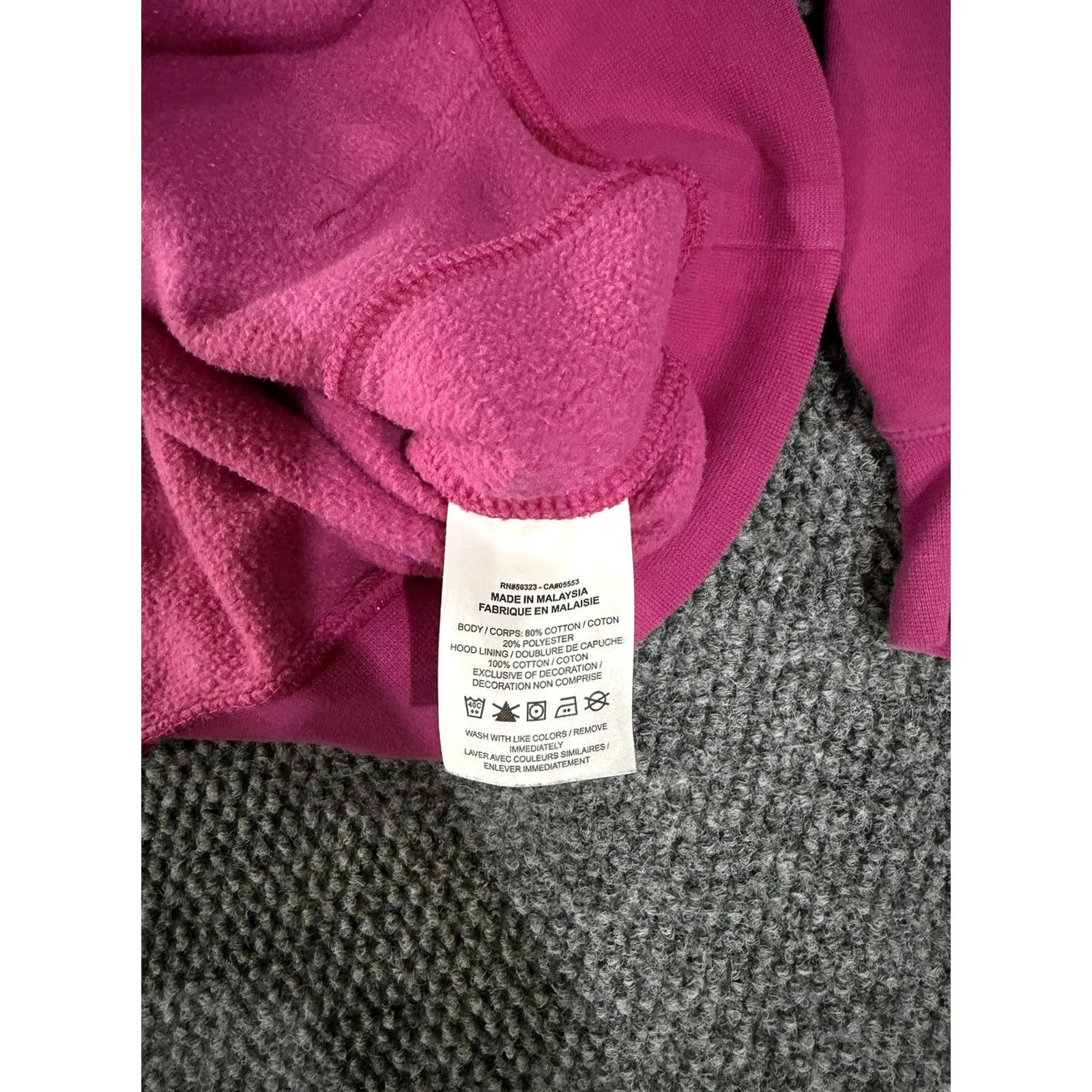 Nike Nike Hoodie Mens S Pink Pullover Fleece Sweatshirt Kangaroo Pocket Swoosh Size US S / EU 44-46 / 1 - 7 Thumbnail