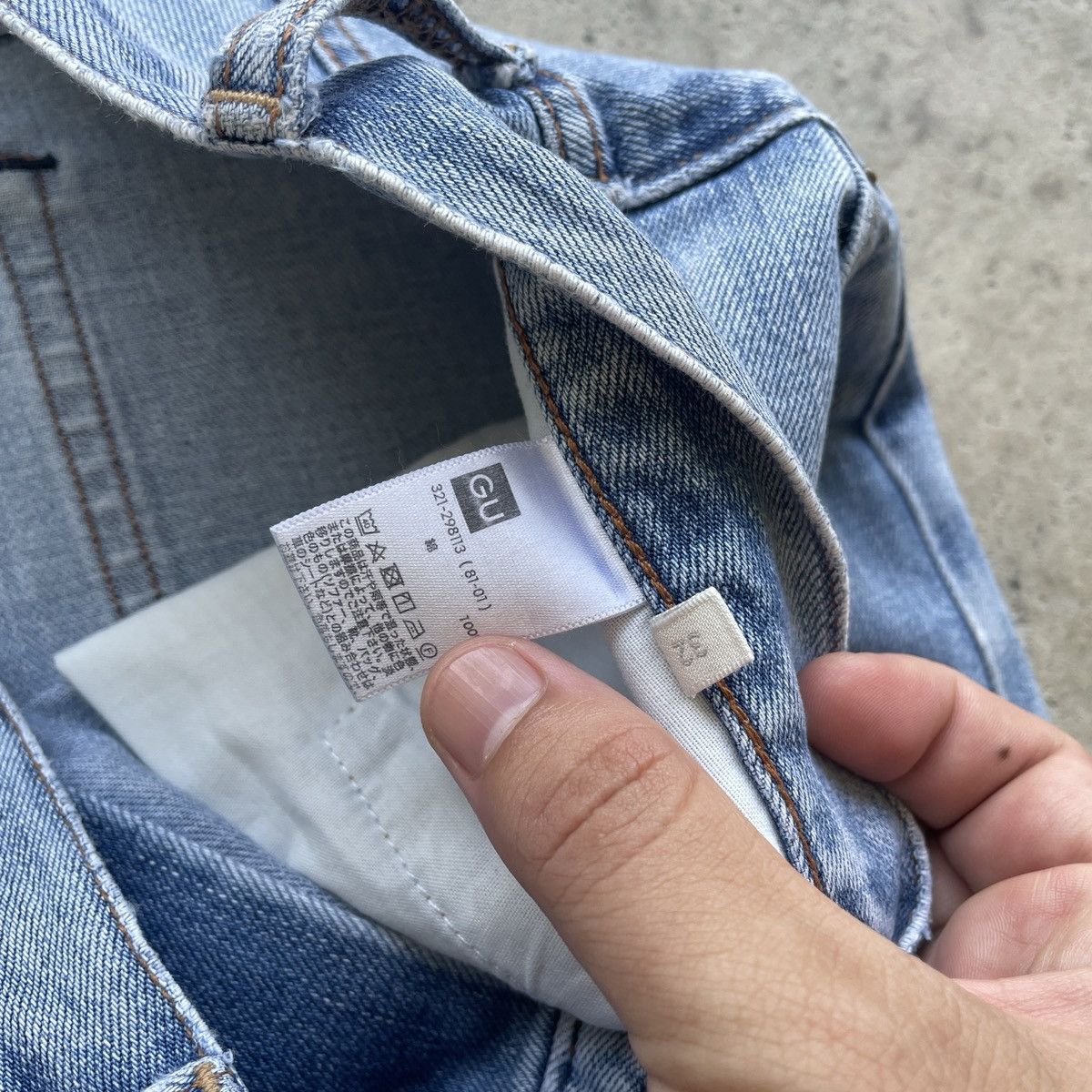 Japanese Brand × Jean × Vintage W32 Vintage Japanese Faded Distressed Wash Jeans Pants Denim Size US 32 / EU 48 - 7 Thumbnail