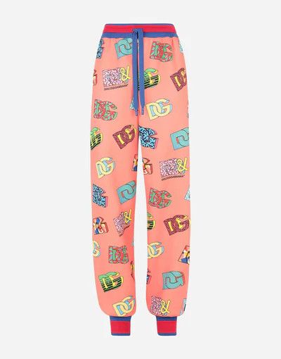 Dolce & Gabbana o1y0925 Logo Jogger in Multicolor Size 28" / US 6 / IT 42 - 1 Thumbnail