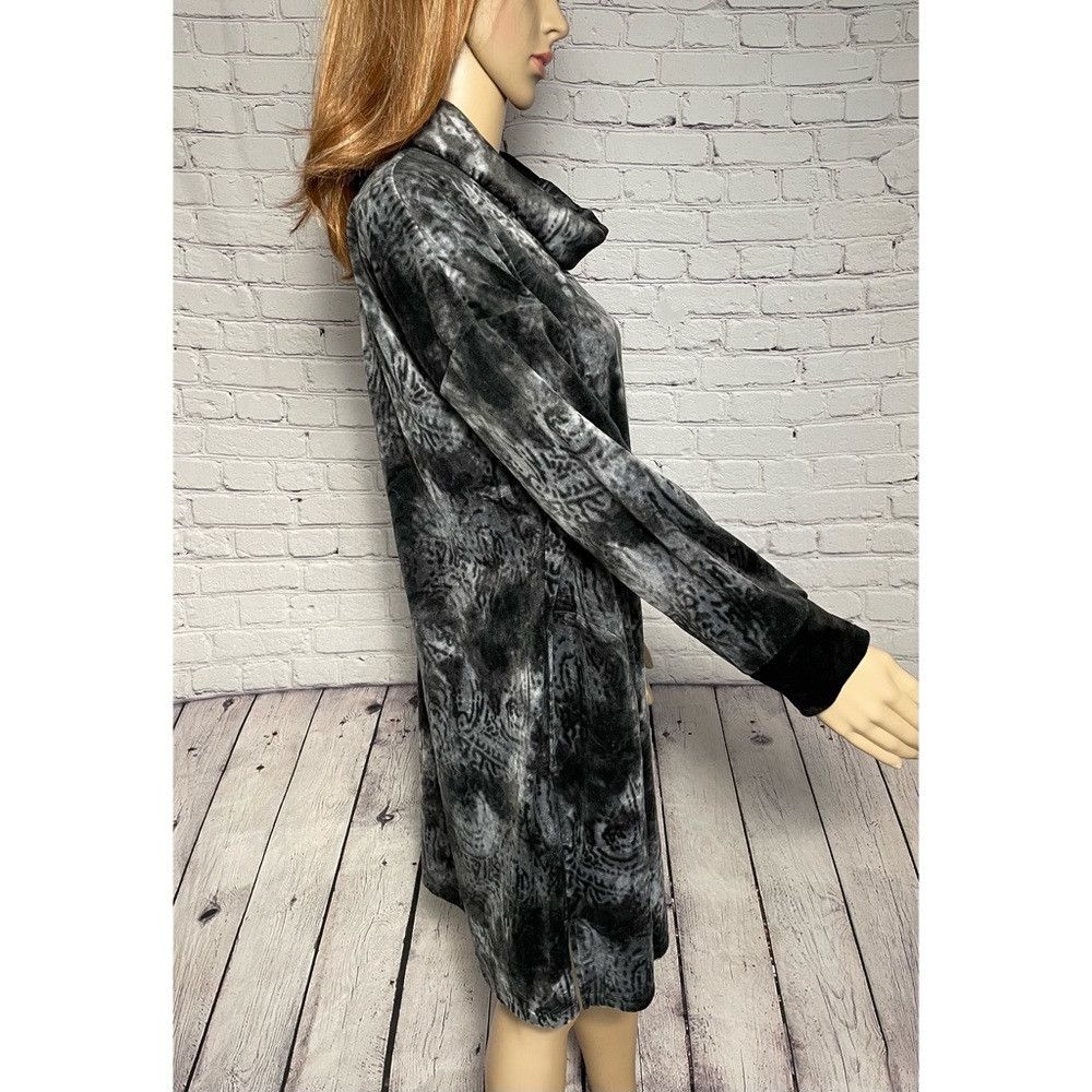 Donna Karan Donna Karan Sleepwear Cowl Neck Brushed Tie Dye Top Sweatsh Size S / US 4 / IT 40 - 3 Thumbnail