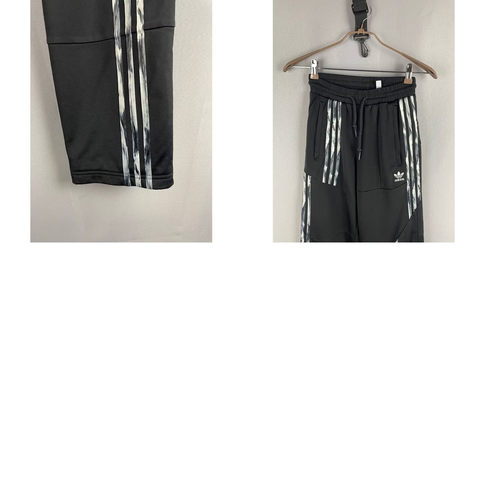 Adidas Adidas Pants Women XS Black Sweatpants Regular Inseam 30" Elastic Waist Breathable Gym & Training 90s Modern Size 26" / US 2 / IT 38 - 8 Thumbnail
