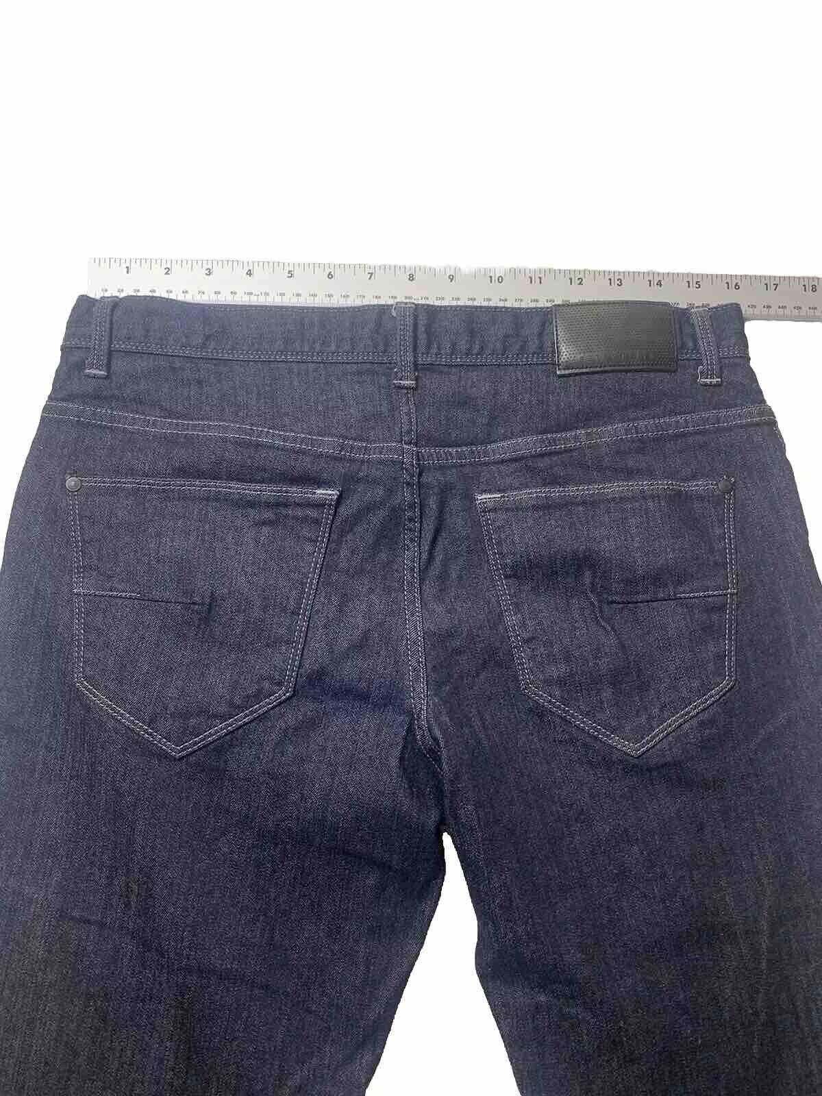 Perry Ellis Perry Ellis Jeans Men's W34 30L Blue Straight Sz Black Label Size US 34 / EU 50 - 6 Thumbnail
