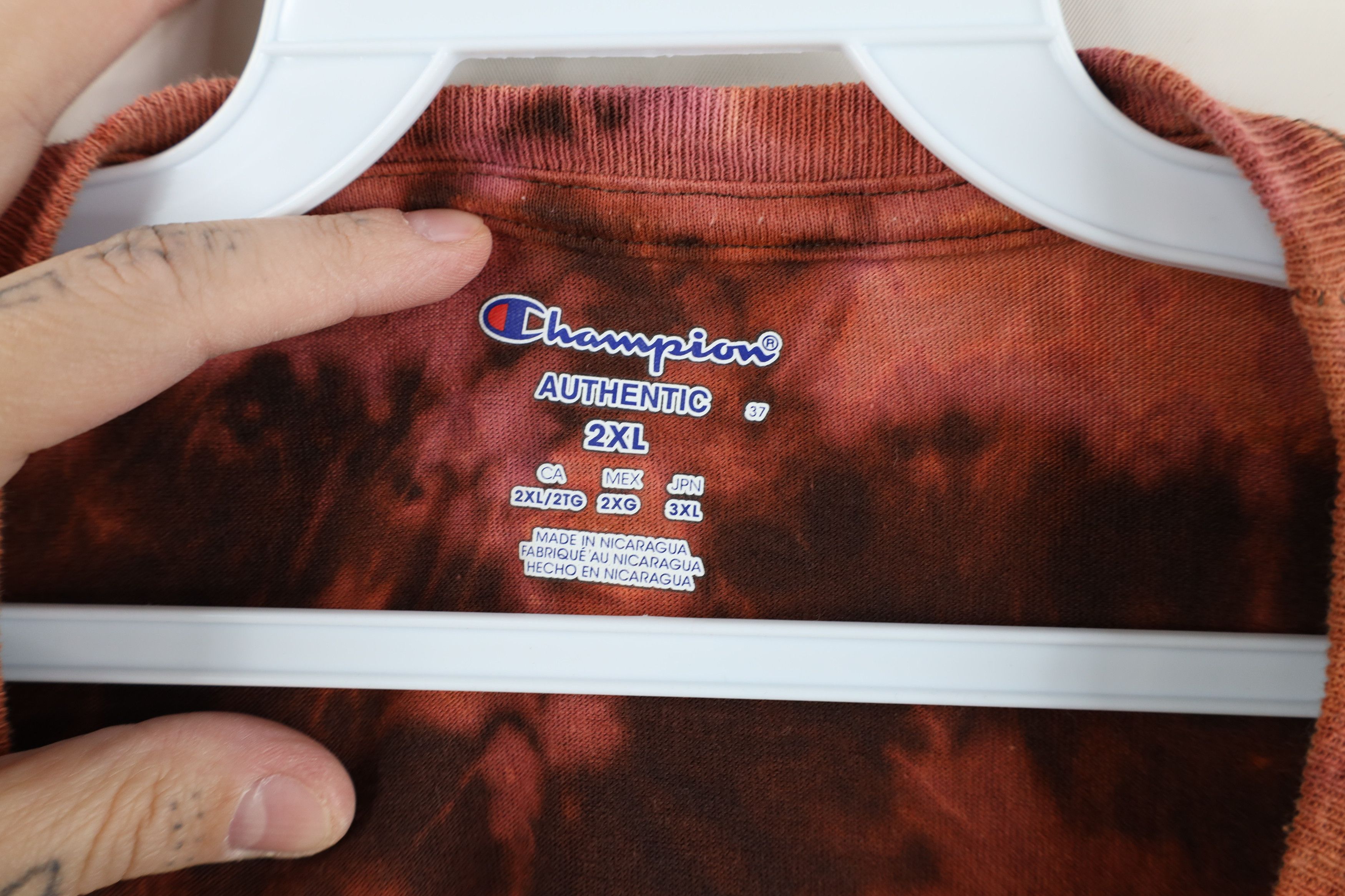 Champion × Vintage Vintage Champion Michigan University Short Sleeve T-Shirt Size US XXL / EU 58 / 5 - 7 Thumbnail