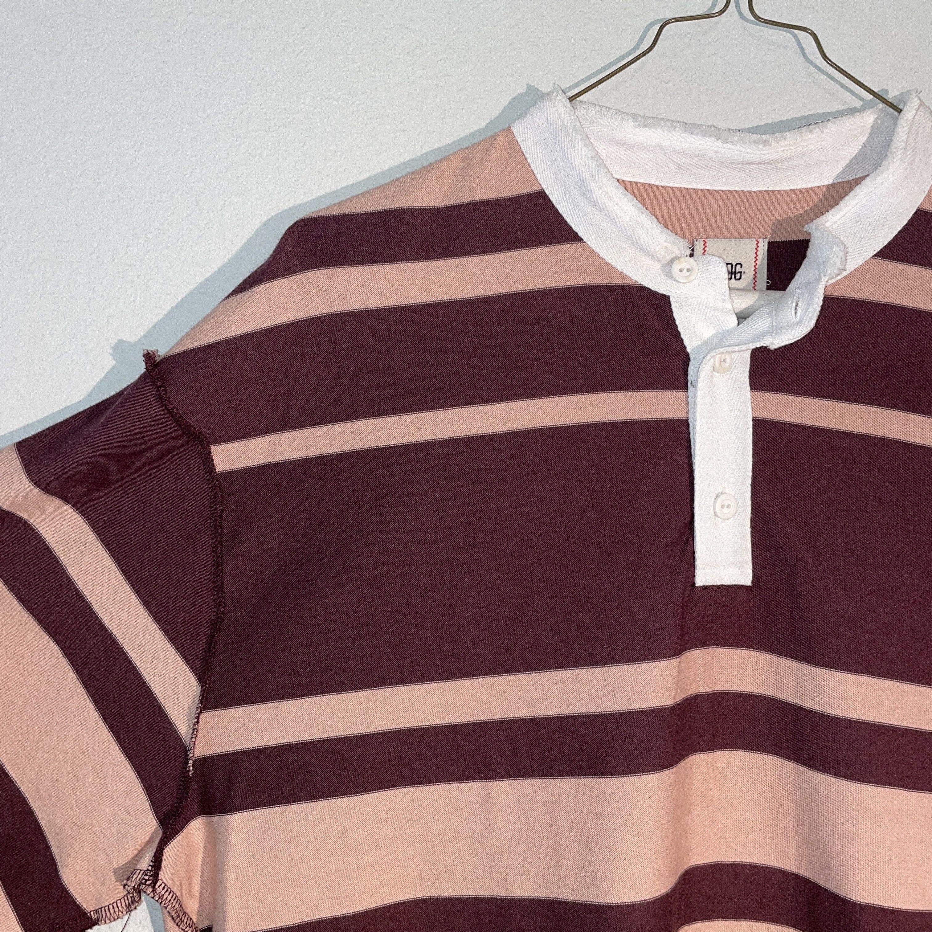 Bdg BDG striped Rugby longsleeve Large Size US L / EU 52-54 / 3 - 3 Thumbnail