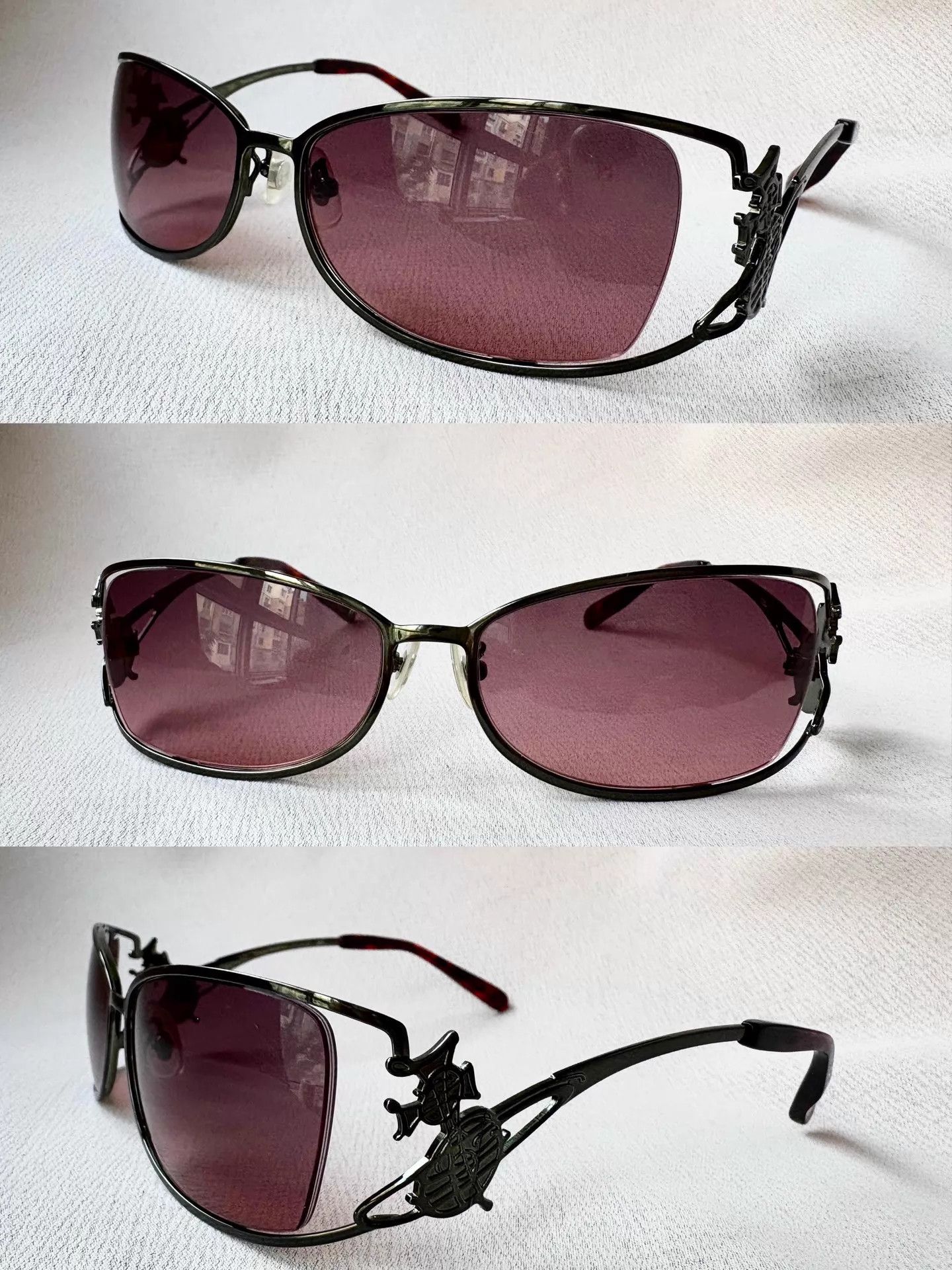 Vivienne Westwood Vivienne Westwood Y2k brown half frame vintage