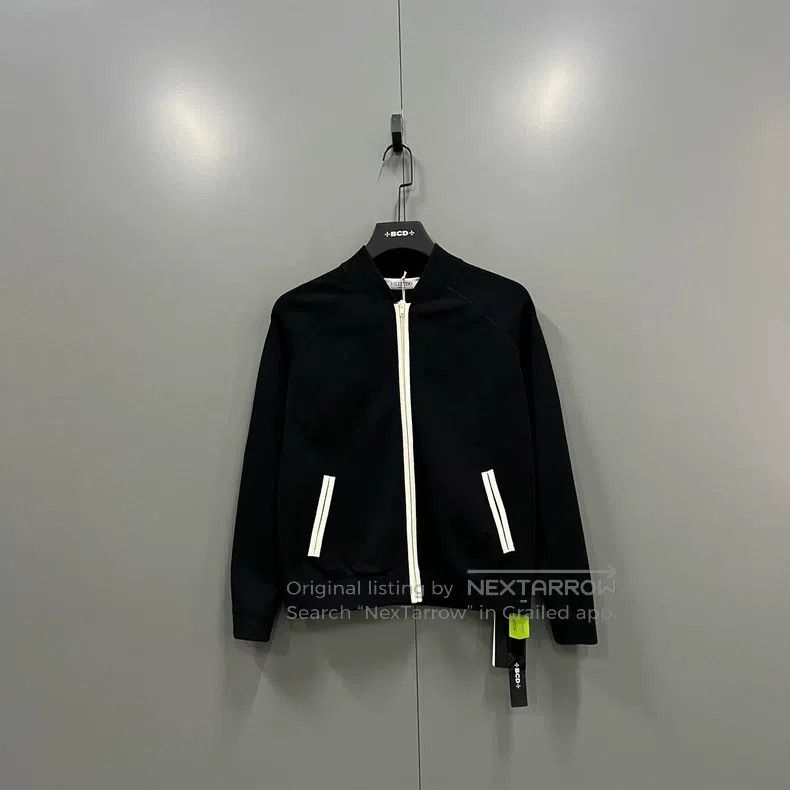 Valentino Valentino Fleece embroidered logo jacket on the back Size S / US 4 / IT 40 - 1 Thumbnail