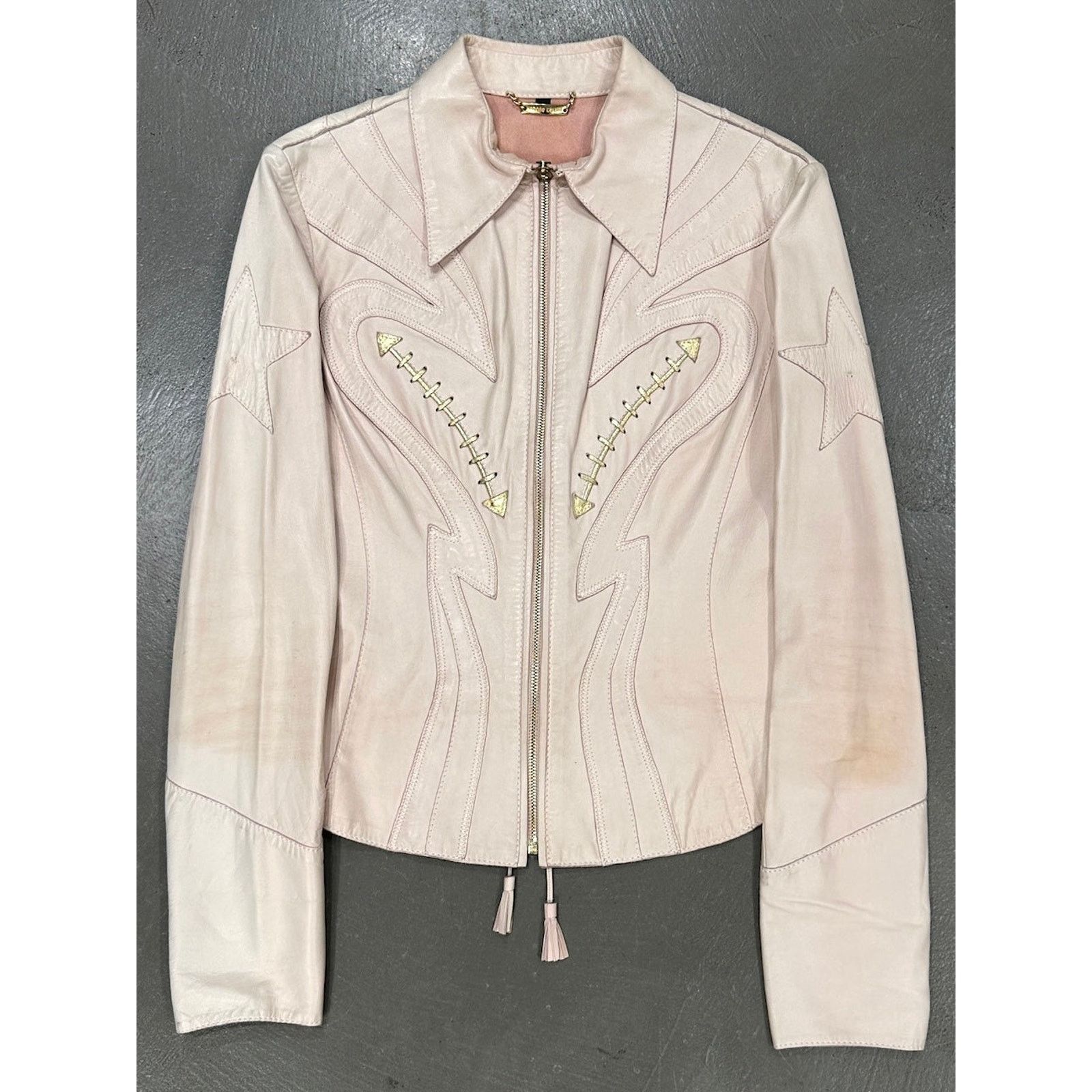 Roberto Cavalli S/S2005 Roberto Cavalli runway western leather jacket Size US S / EU 44-46 / 1 - 1 Thumbnail