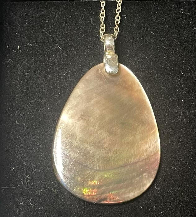 Designer Abalone Pendant .925 Size ONE SIZE - 1 Thumbnail