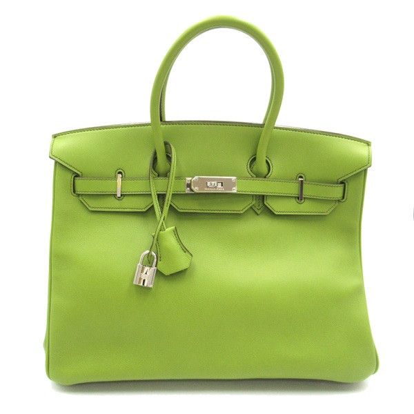 image of Hermes Swift Birkin 35 in Green, Women's