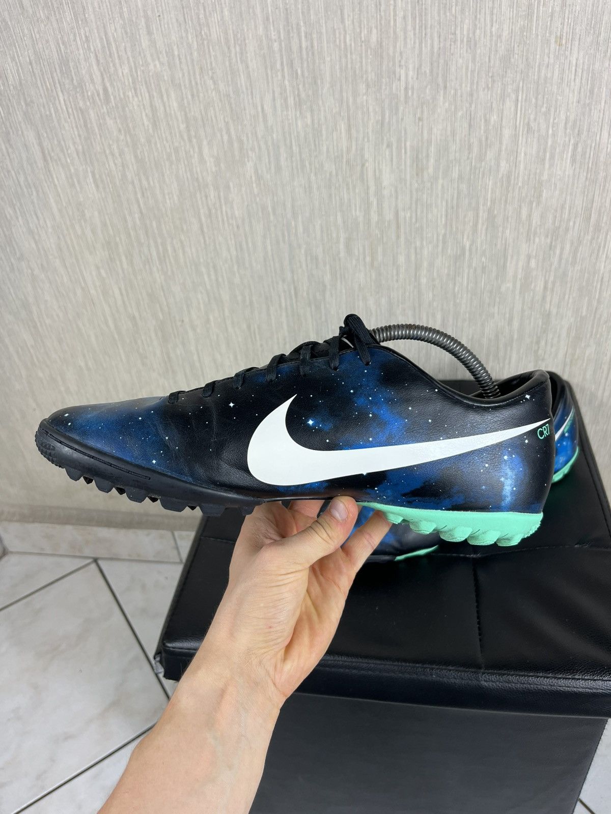 Nike Vintage Nike mercurial CR7 victory 4 galaxy soccer shoes y2k Size US 11.5 / EU 44-45 - 6 Thumbnail