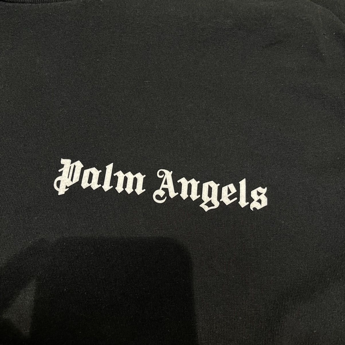 Palm Angels Palm Angels Logo Tee Black Size US L / EU 52-54 / 3 - 3 Thumbnail