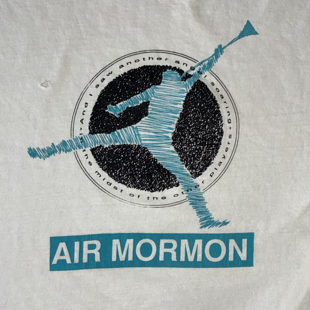 Other 90s Air Mormon air jordan boot jesus tee shirt Size US L / EU 52-54 / 3 - 2 Thumbnail