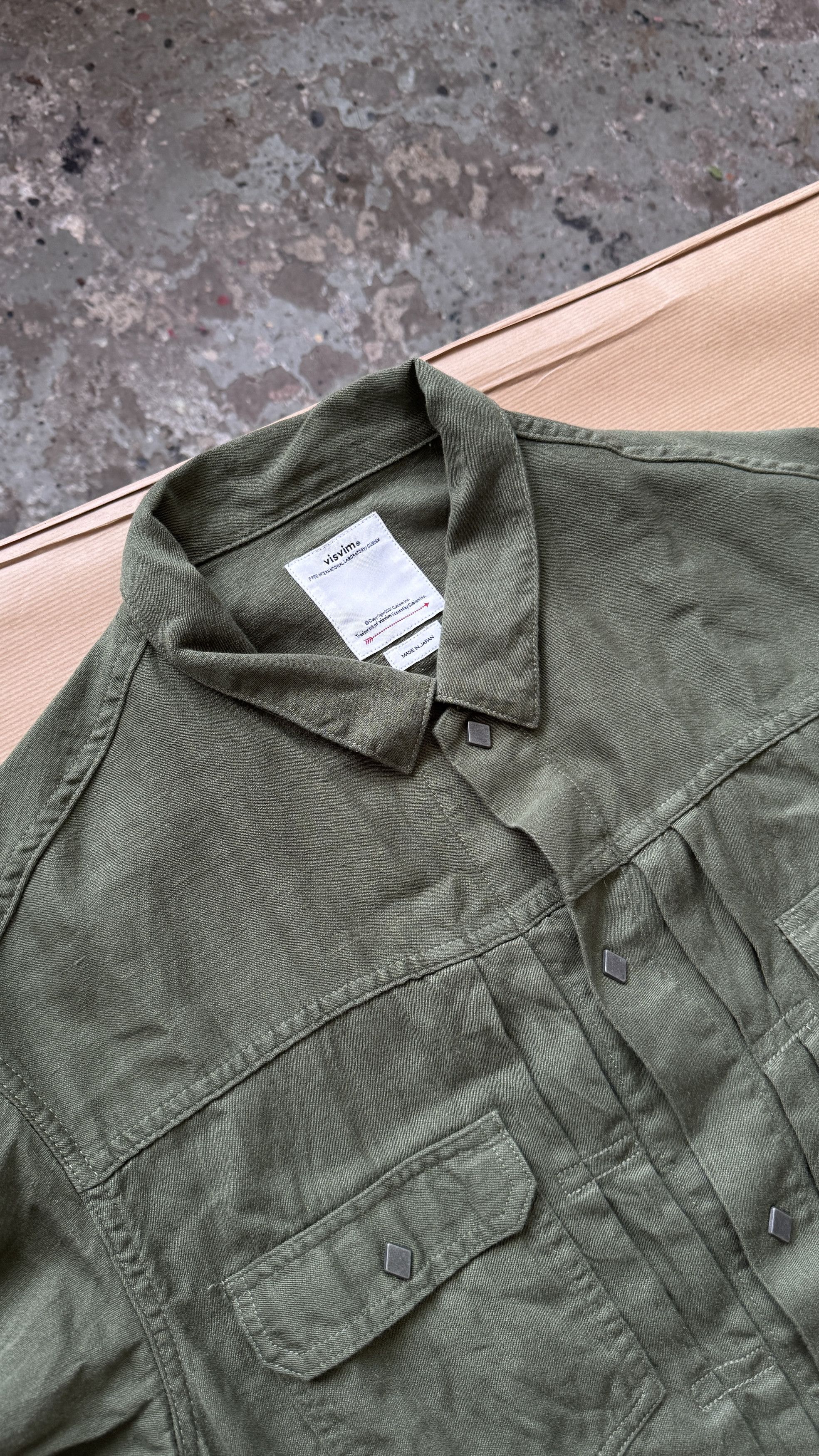 23AW VISVIM GAVIN JKT OLIVE SIZE 3 NEW ARRIVAL] visvim 23AW