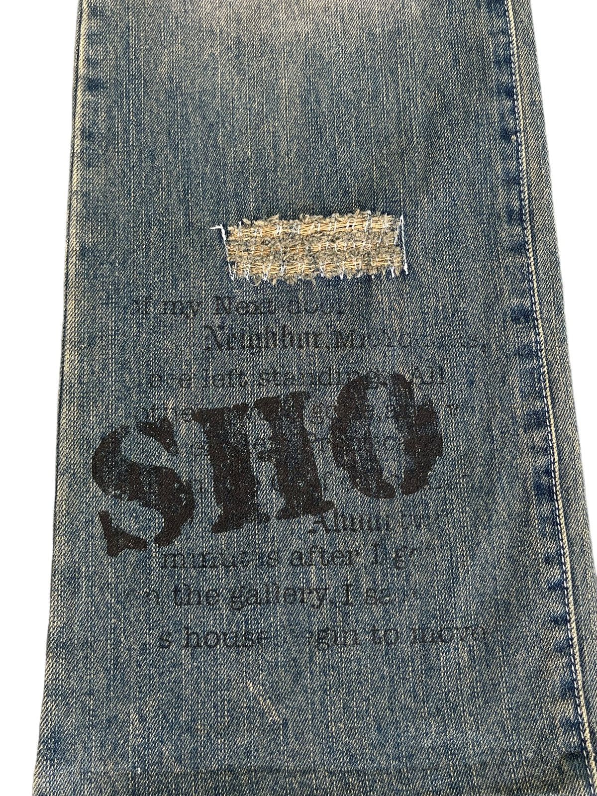 BERNINGS SHO FLARE🔥BERNINGS-SHO Distressed Seditionaries Bondage Zippers Size US 29 - 7 Thumbnail