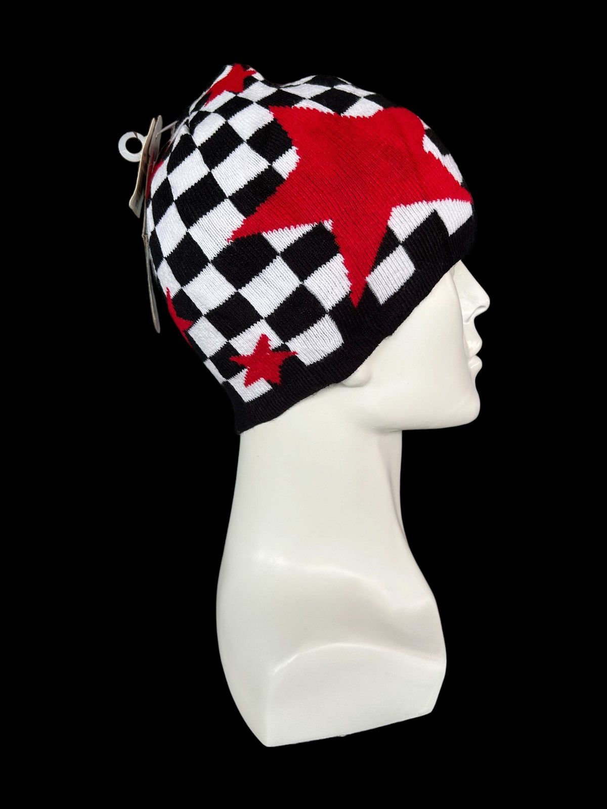 Japanese Brand × Kapital × Vintage Hey Dude Rare Design Beanie Hats Like Punk Bondage Style☠️🎌 Size ONE SIZE - 1 Thumbnail