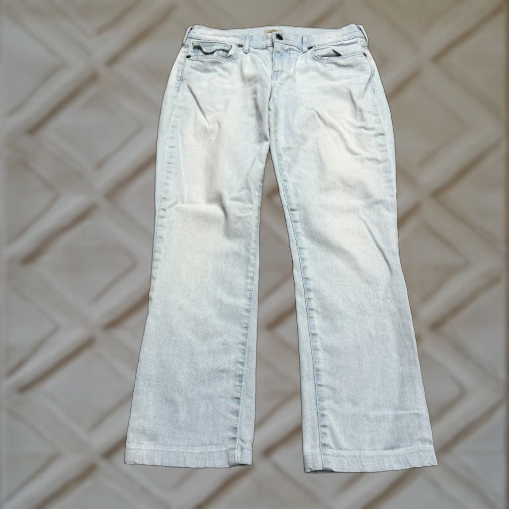 True Religion True Religion Jeans Womens 28 Light Blue Mid Rise Straight Denim Cora Size 28" / US 6 / IT 42 - 1 Thumbnail