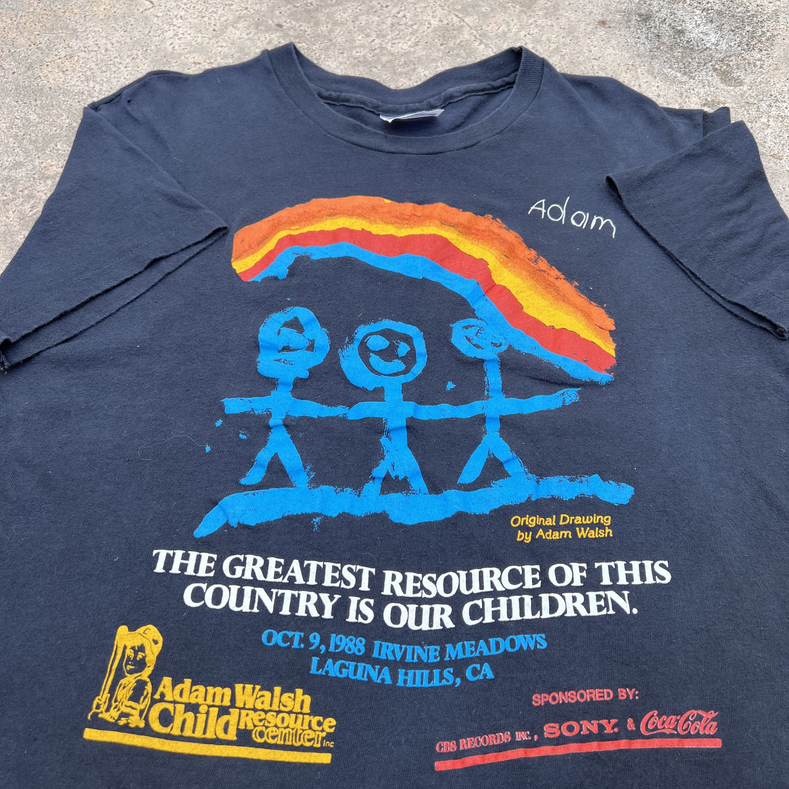 Band Tees × Vintage Vintage 80s George Michael Tour Tee Adam Walsh violent crime Size US L / EU 52-54 / 3 - 4 Thumbnail