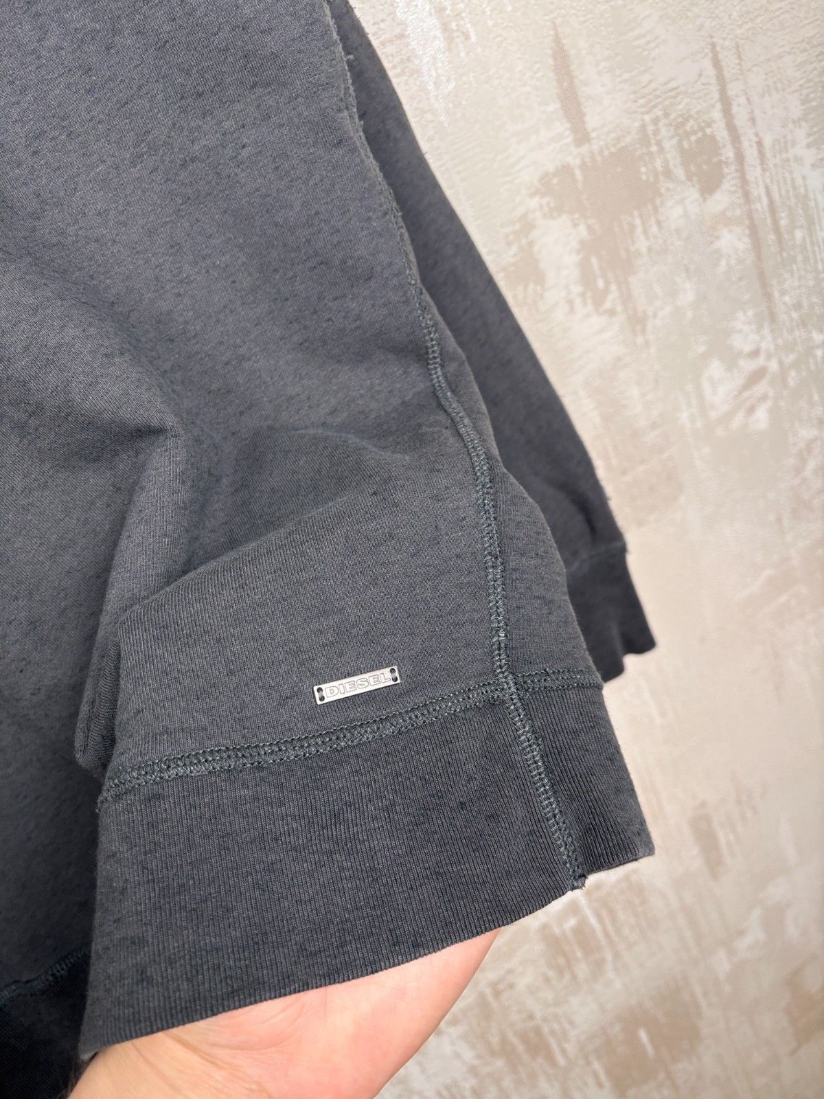 Diesel Diesel Crew Neck Sweatshirt Dark Gray Size US L / EU 52-54 / 3 - 5 Thumbnail