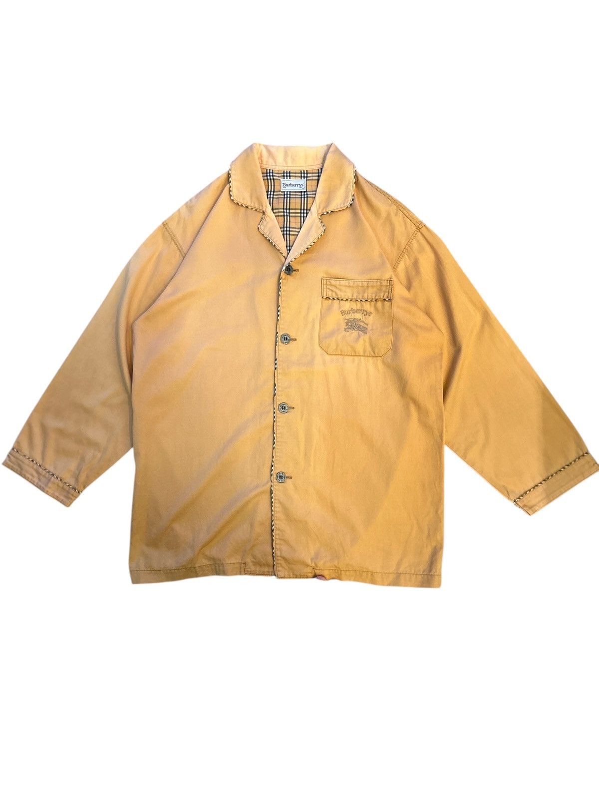Burberry VINTAGE Burberry's Equestrian Knight Nova Check Overshirt" Size US M / EU 48-50 / 2 - 1 Thumbnail