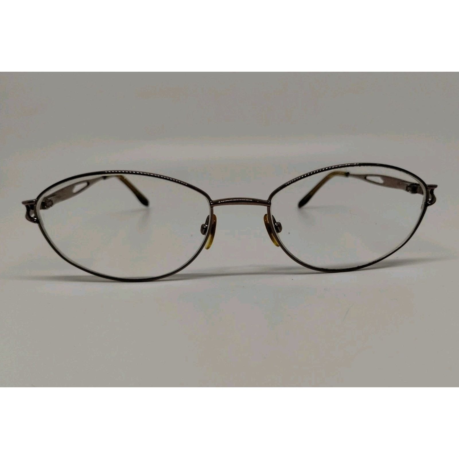Vintage Elizabeth Arden Eyeglass Frames EA1016-1 GM Gray Stain Glass Size ONE SIZE - 3 Thumbnail