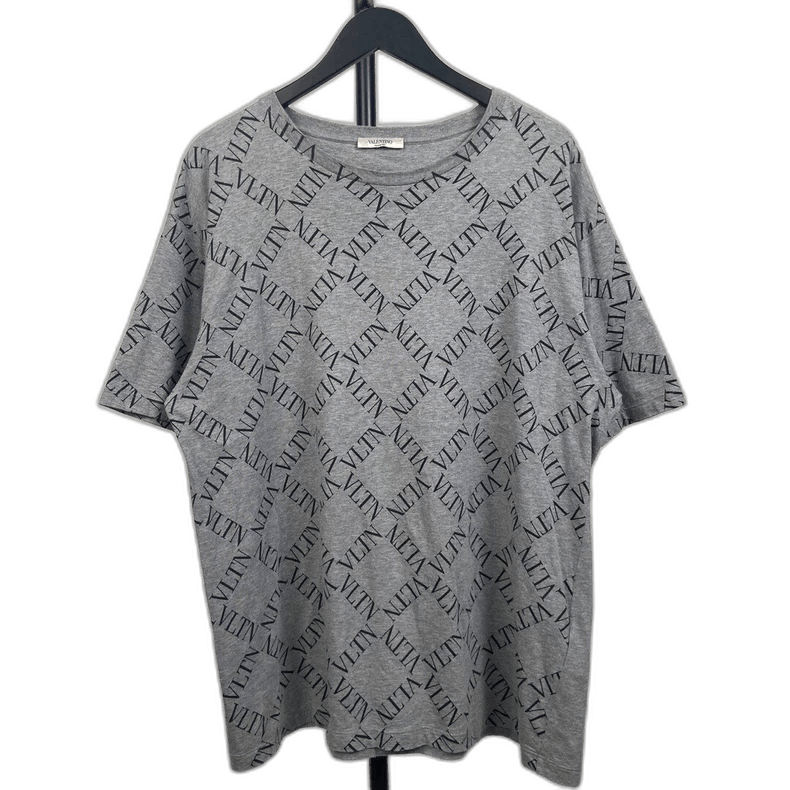 Valentino Valentino Gray Short Sleeve Graphic T-shirt Size US M / EU 48-50 / 2 - 1 Thumbnail