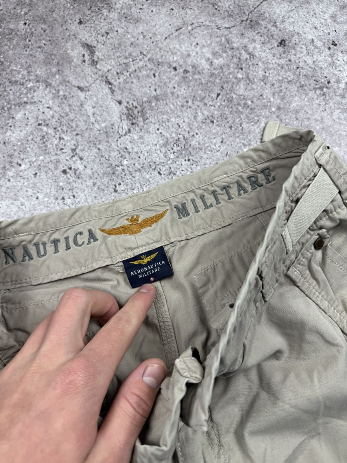Aeronautica Militare AERONAUTICA MILITARE MILITARY VINTAGE USA CARGO Y2K SHORTS Size US 30 / EU 46 - 8 Thumbnail