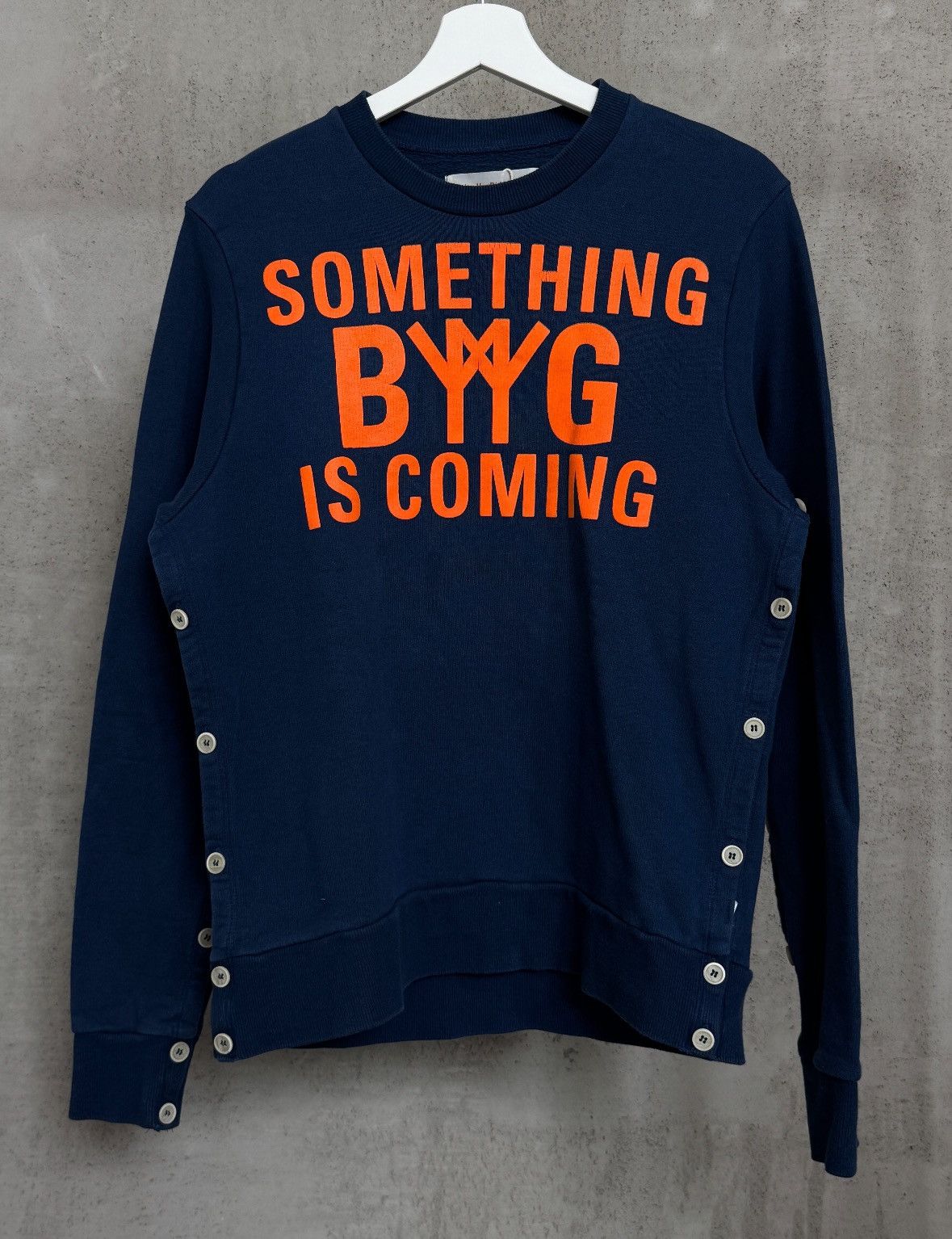 Walter Van Beirendonck Walter Van Beirendock FW11 Something big is coming Crewneck Size US L / EU 52-54 / 3 - 1 Thumbnail