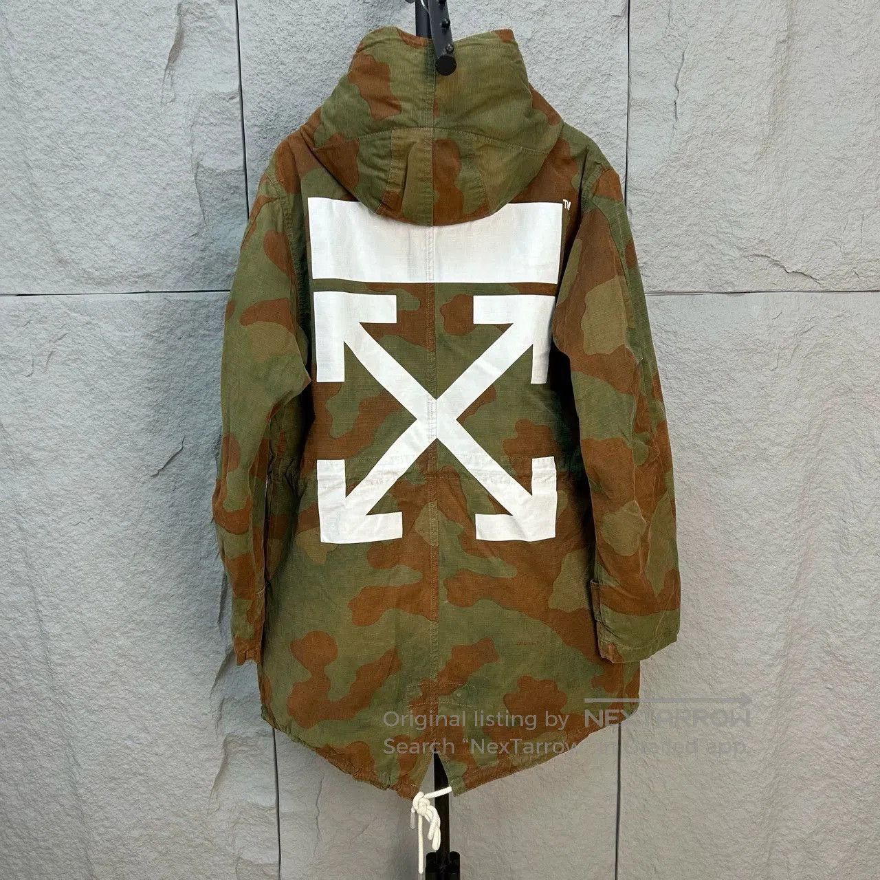 Schott off white military style jacket size XS. Size US XS / EU 42 / 0 - 2 Thumbnail