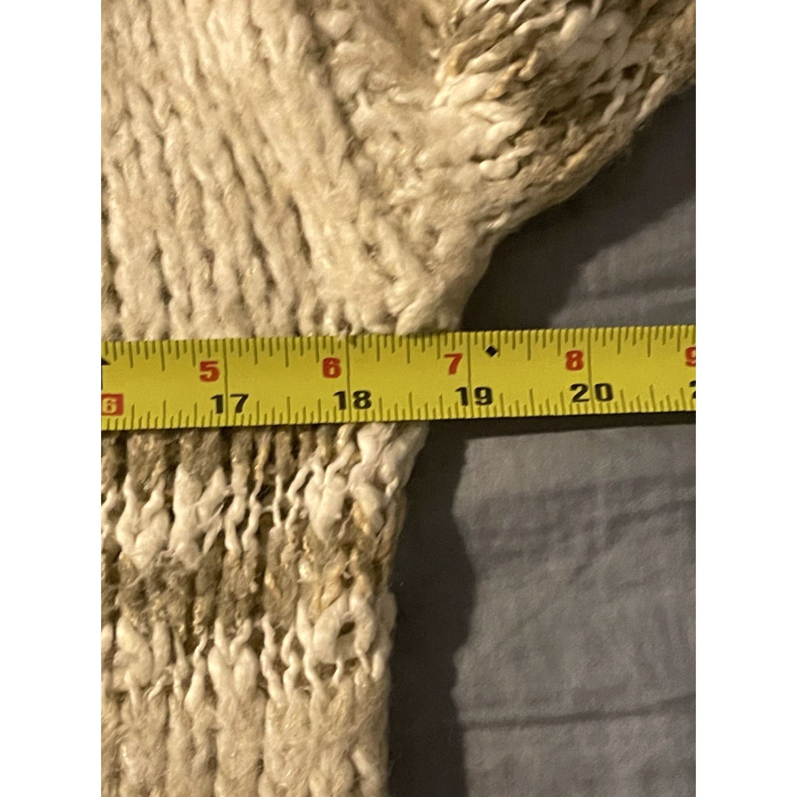 Free People FREE PEOPLE Linus Fuzzy Eyelash Oversized Sweater XS Multicolor Womens Size XS / US 0-2 / IT 36-38 - 4 Thumbnail
