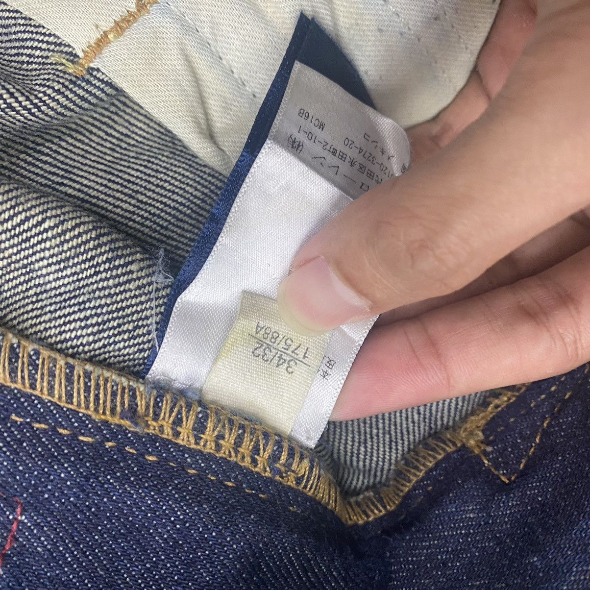 Polo Ralph Lauren W34-36 Polo Ralph Lauren Distressed Denim Jeans Army Ripped Size US 34 / EU 50 - 18 Thumbnail