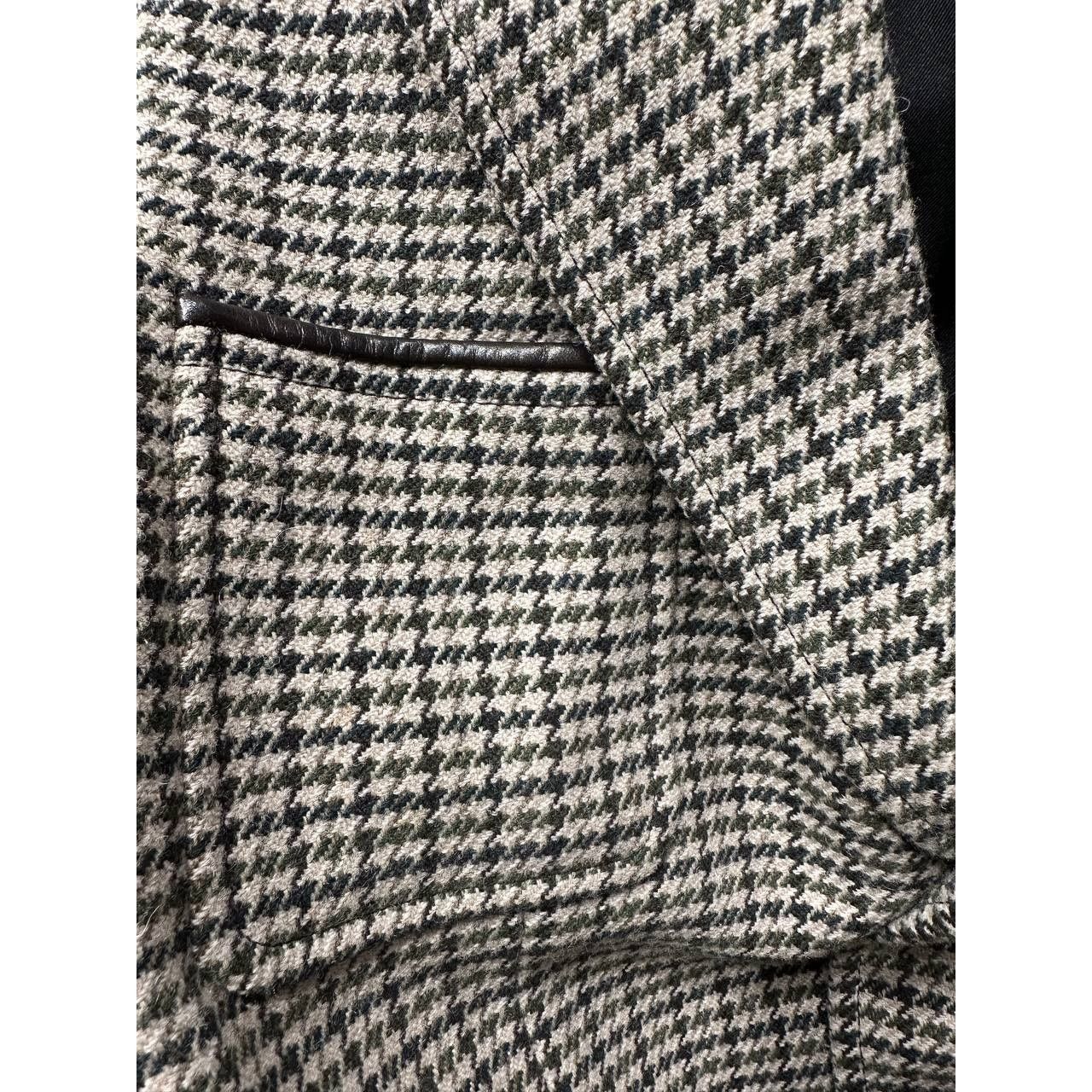 Saint Laurent Paris Saint Laurent Four Pocket Houndstooth Wool Blazer Sz.38 Size S / US 4 / IT 40 - 9 Thumbnail