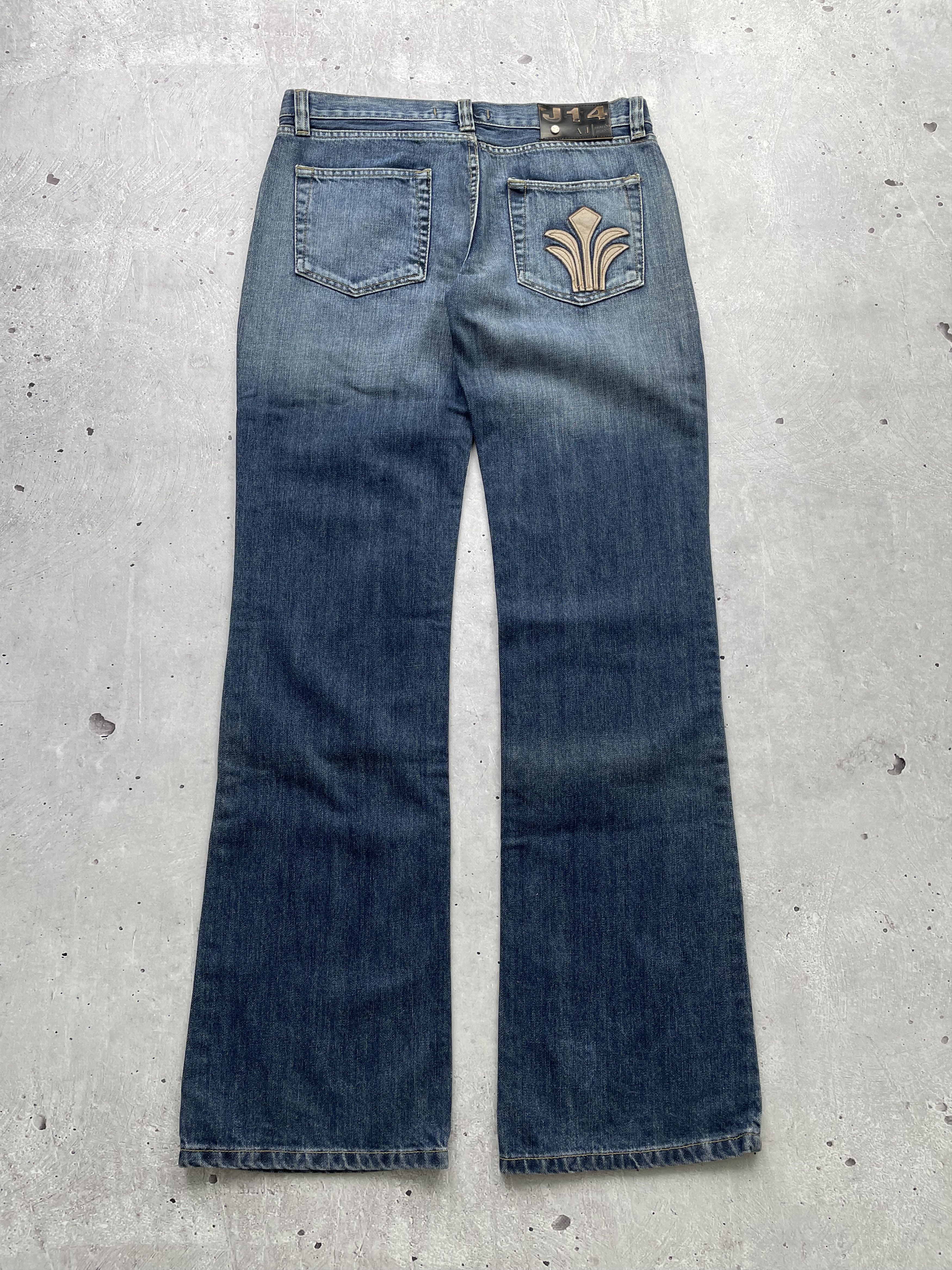Armani Armani Vintage Flared Jeans Size 31" - 6 Thumbnail