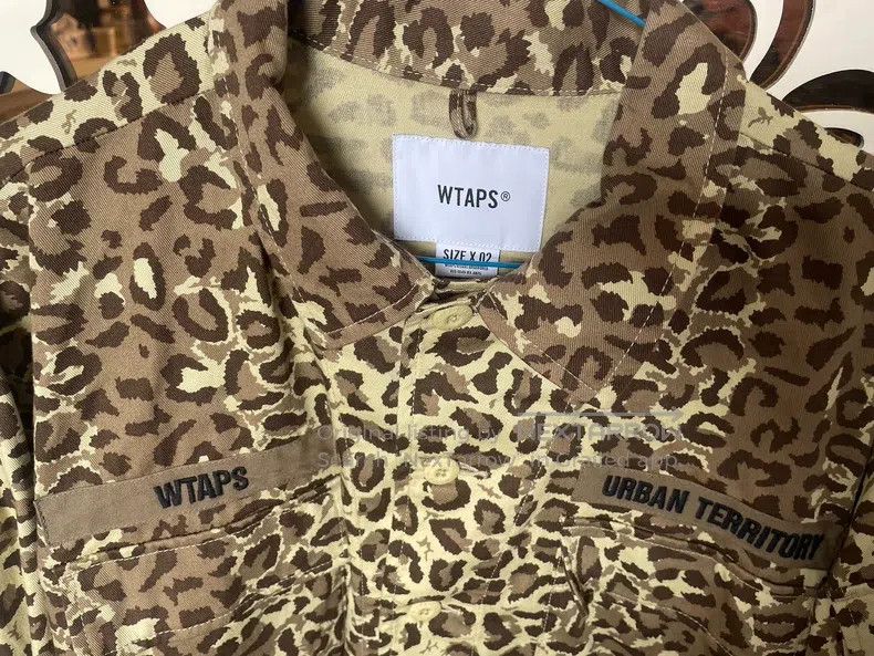 Wtaps Wtaps Leopard Print Four-Pocket Shirt Jacket Size US M / EU 48-50 / 2 - 2 Thumbnail